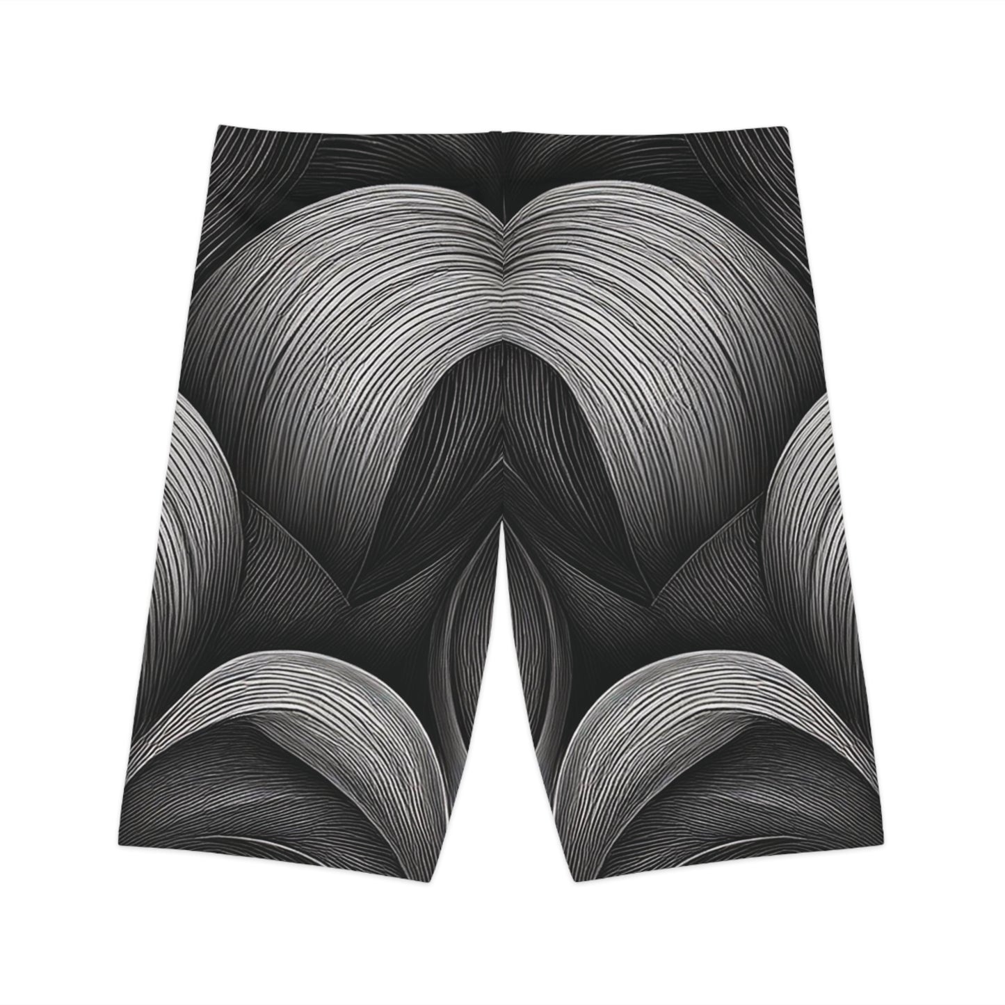 Bike Shorts In Black and White