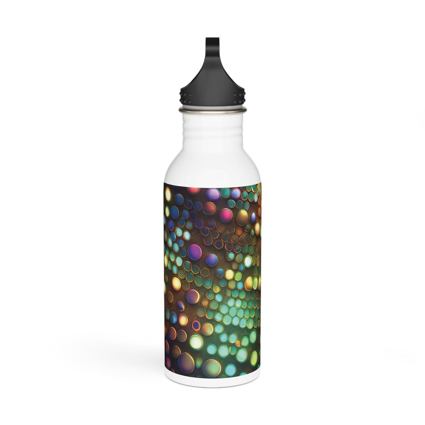 Vibrant Steel Water Bottle - Eco-Friendly Hydration for Fitness & Travel, 20oz