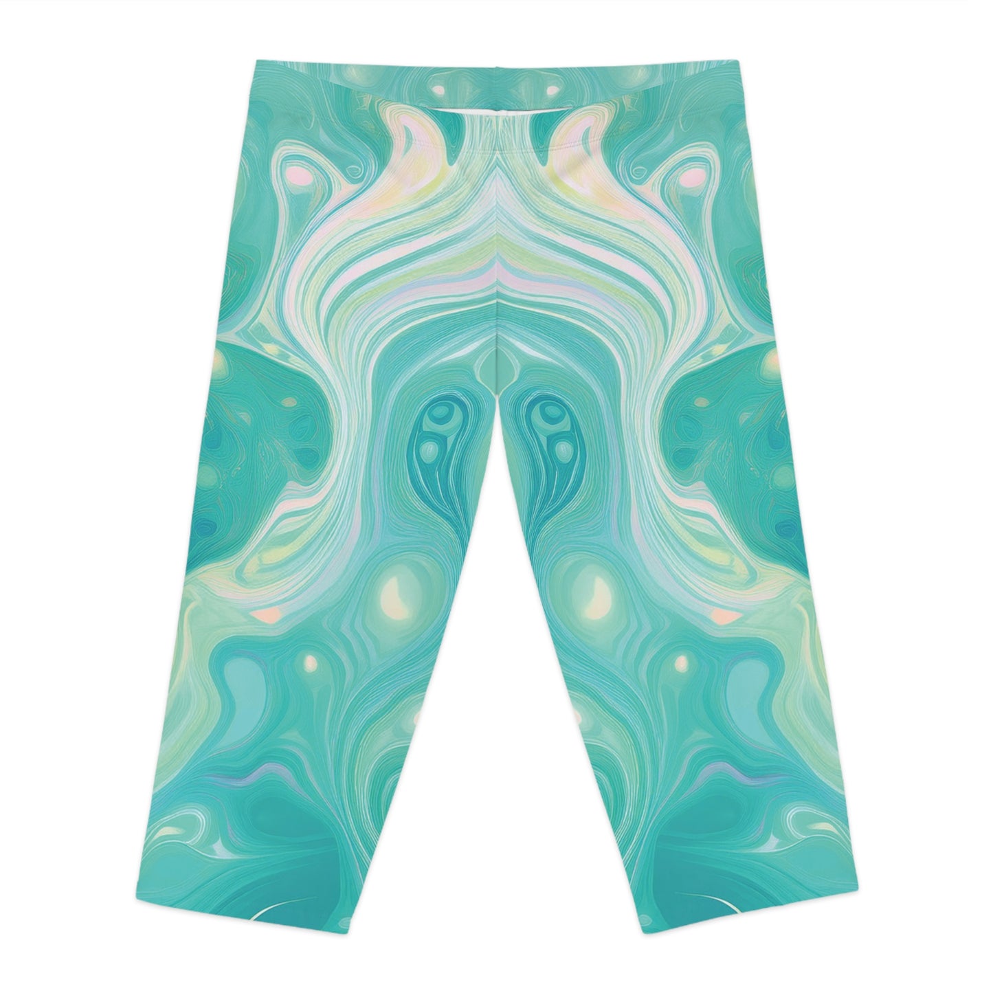 Capri-Leggings in Pastellfarben