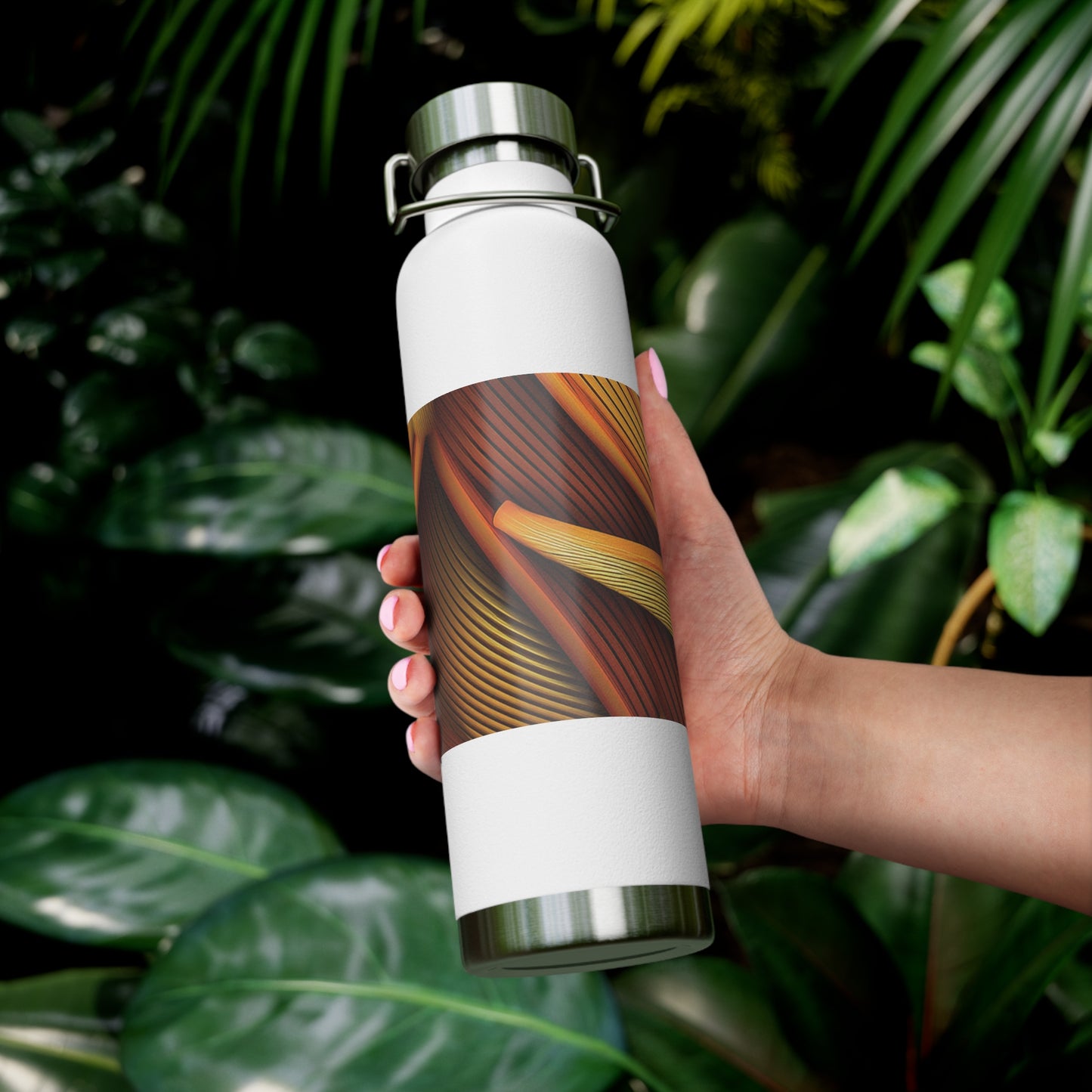 Colorful Copper Insulated Water Bottle - 22oz