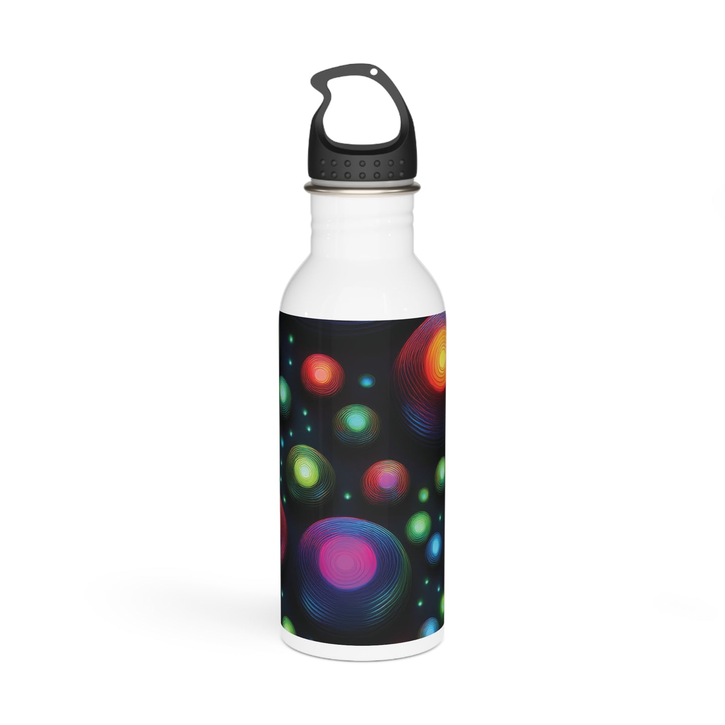 Vibrant Steel Water Bottle - Eco-Friendly Hydration for Fitness & Travel, 20oz