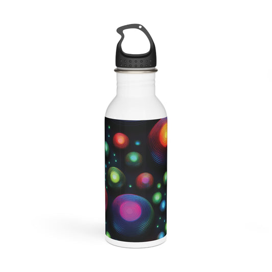 Vibrant Steel Water Bottle - Eco-Friendly Hydration for Fitness & Travel, 20oz