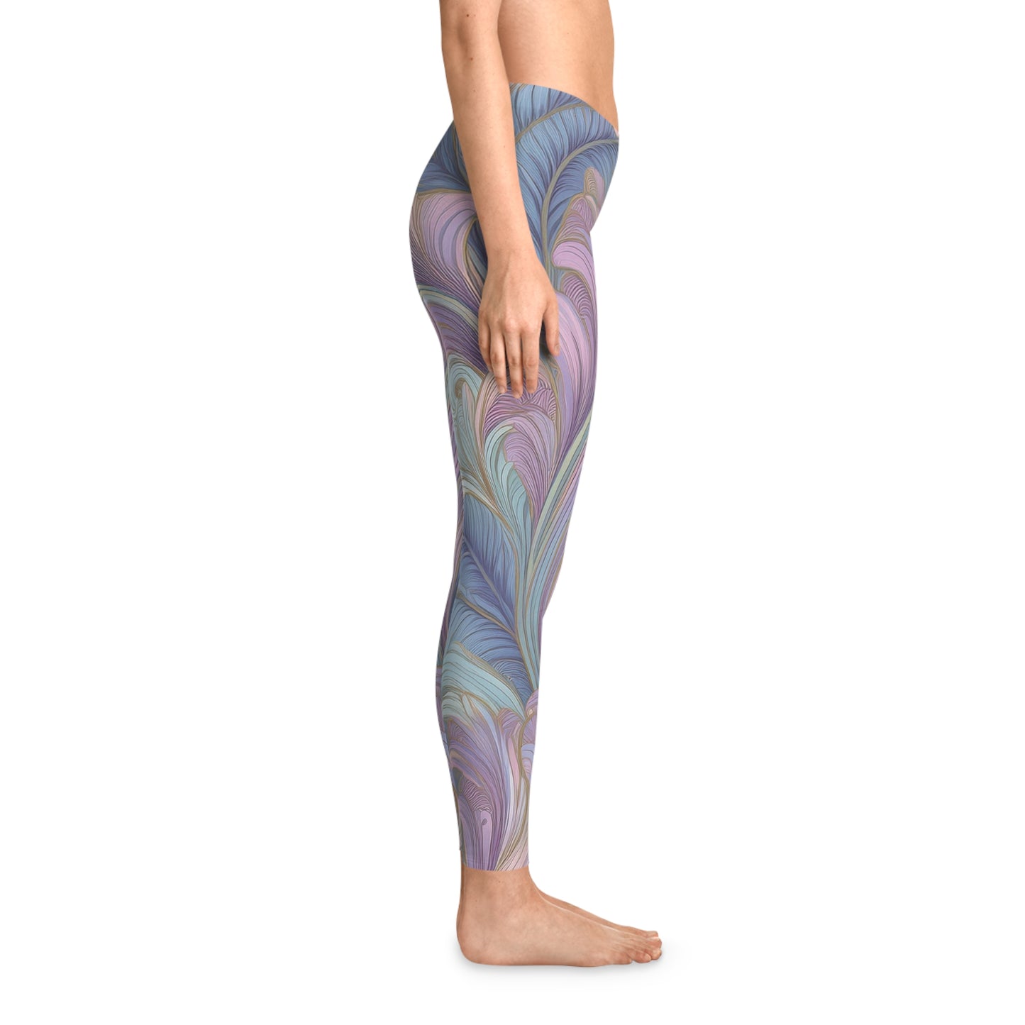 Leggings in Pastellfarben