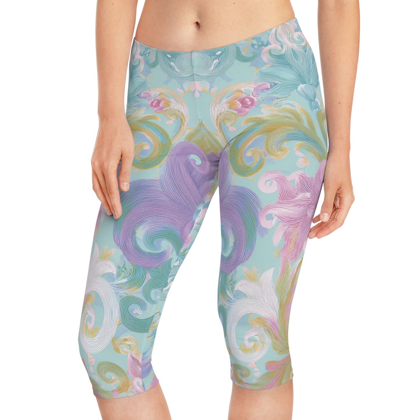 Capri leggings in Pastel colors