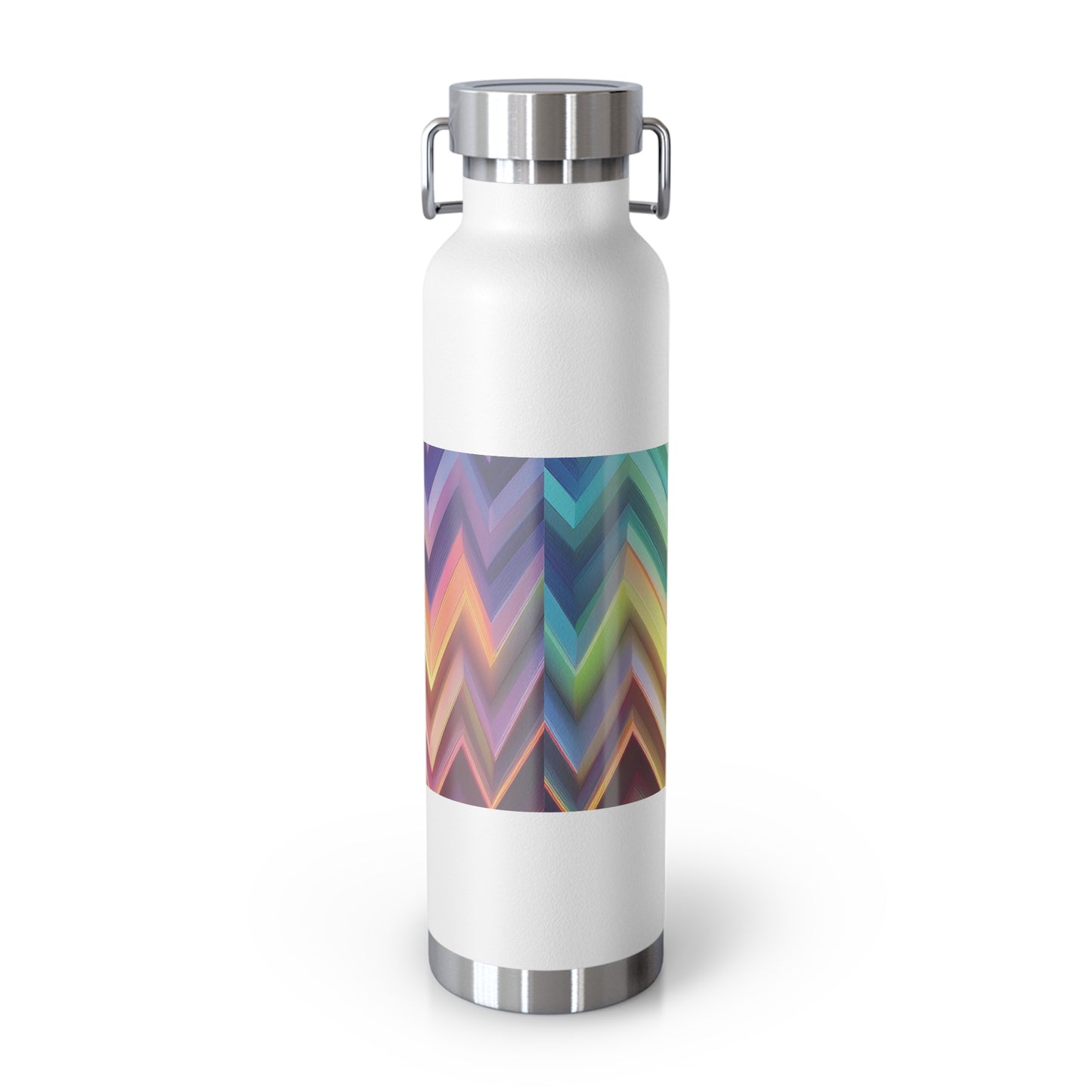 Colorful Copper Insulated Water Bottle - 22oz