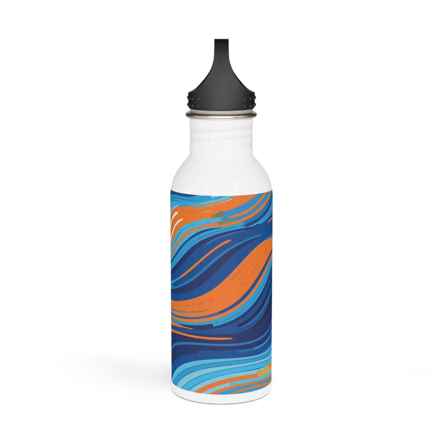 Colorful Steel Water Bottle - Eco-Friendly Hydration for Fitness & Travel, 20oz