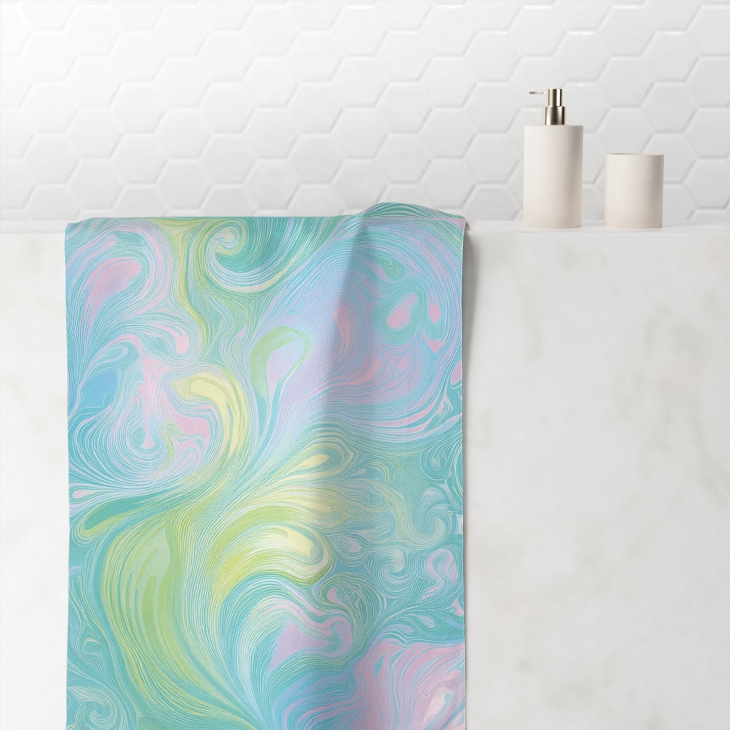 Yoga Towel in Pastel colors