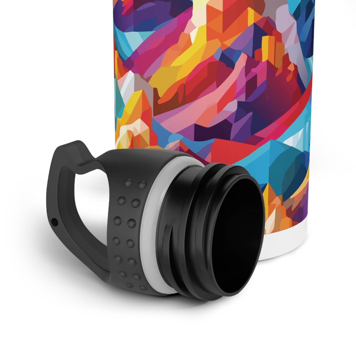 Colorful Steel Water Bottle - Eco-Friendly Hydration for Fitness & Travel