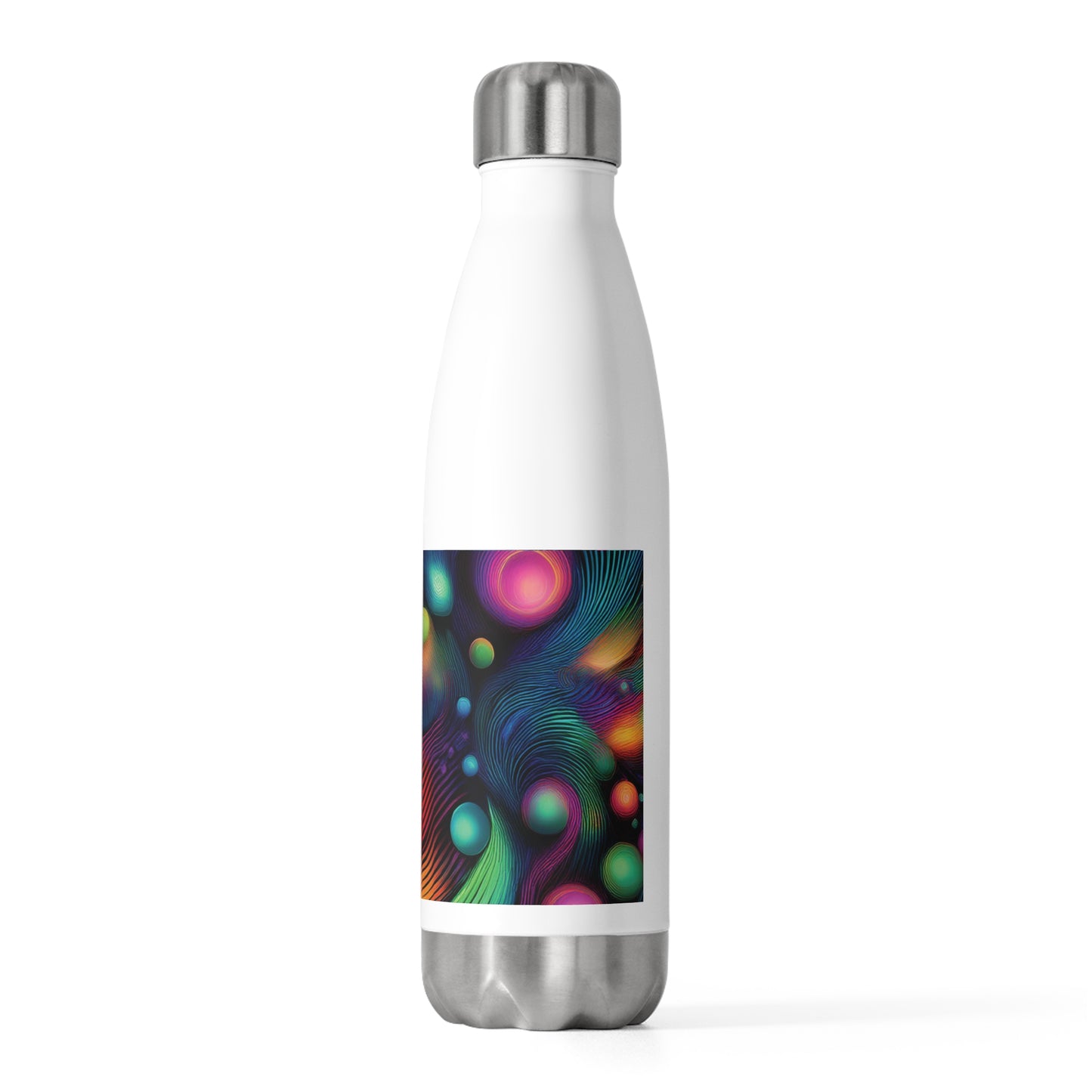 Colorful 20oz Insulated Bottle - Stylish Water Bottle for Active Lifestyles