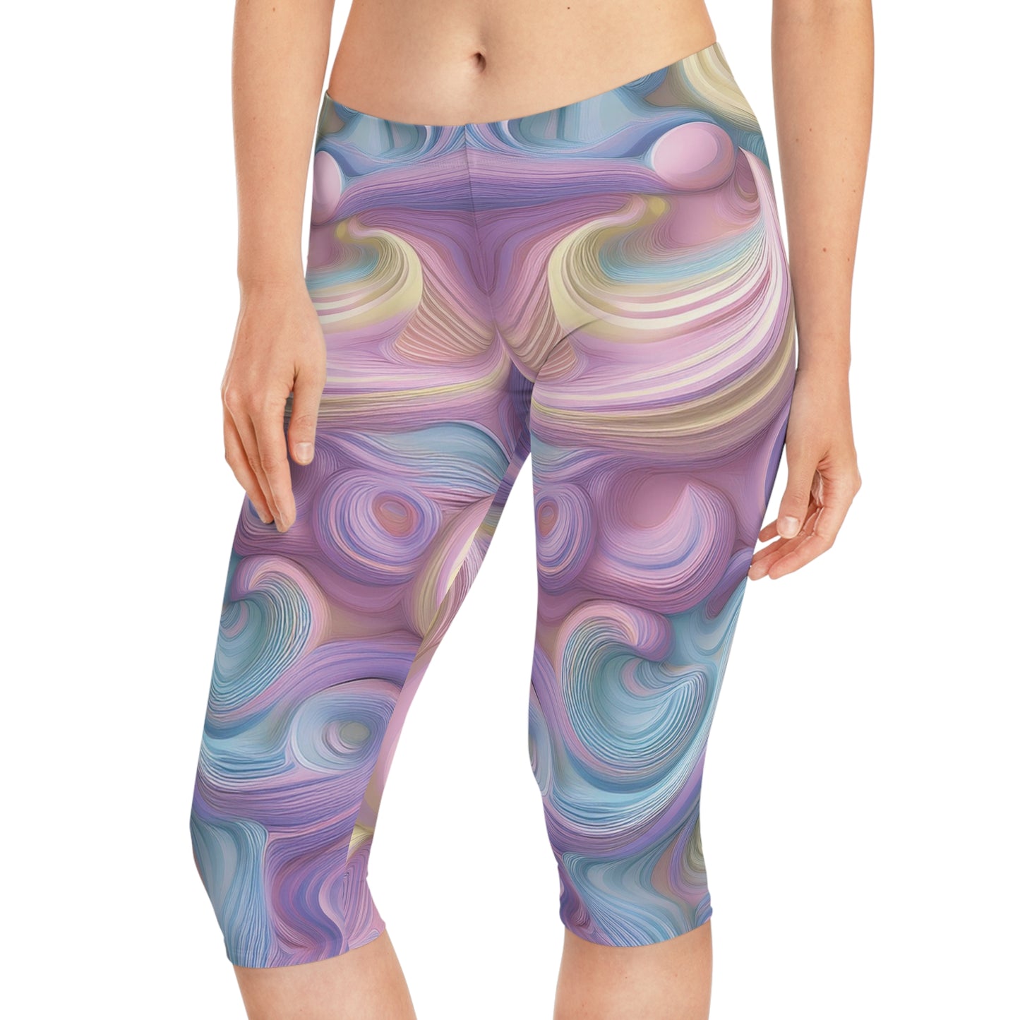 Capri leggings in Pastel colors