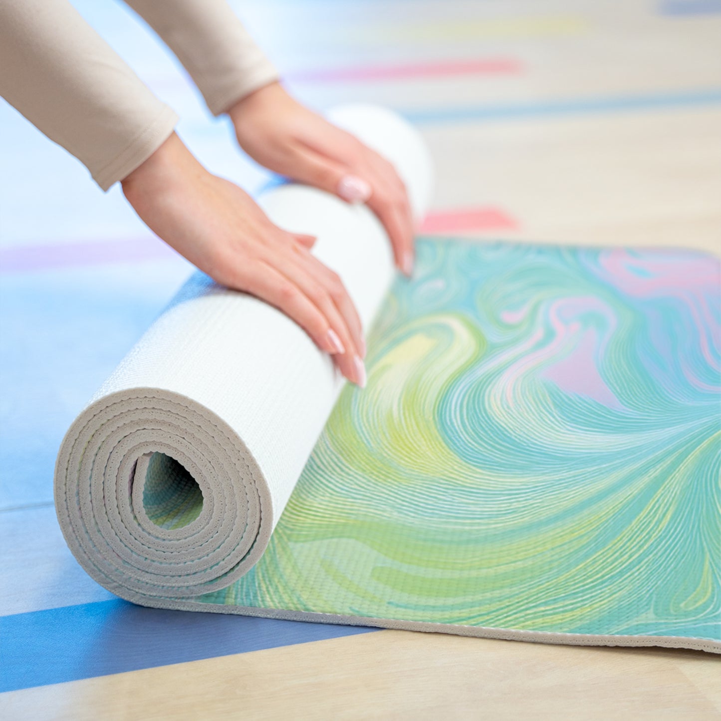 Yoga Mat in Pastel colors