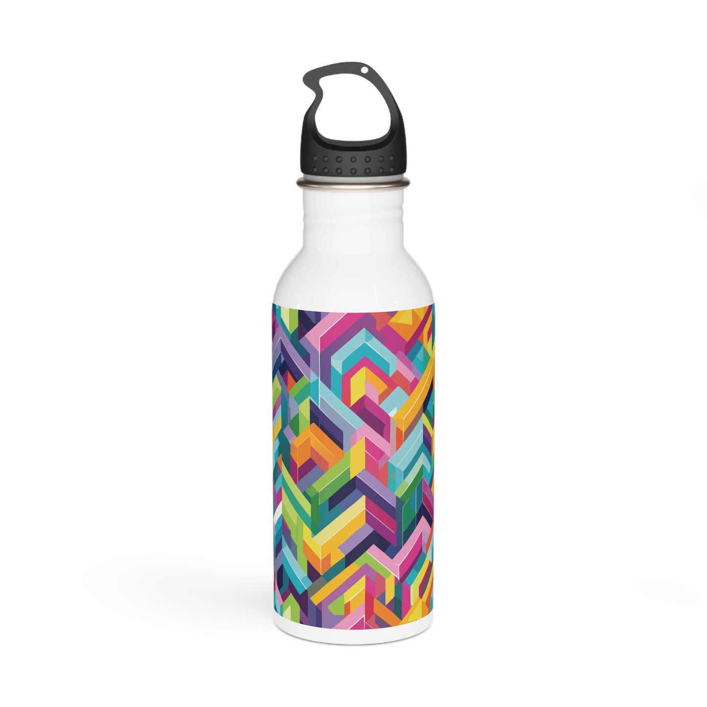 Colorful Steel Water Bottle - Eco-Friendly Hydration for Fitness & Travel