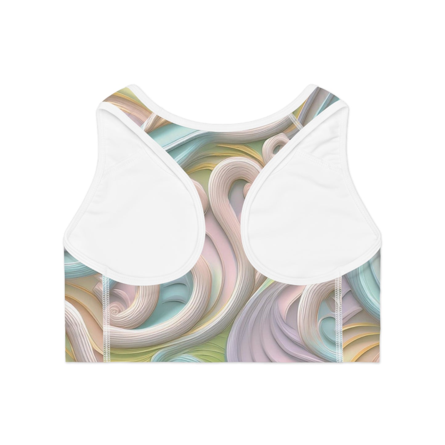 Soutien-gorge de sport aux couleurs pastel - 3D