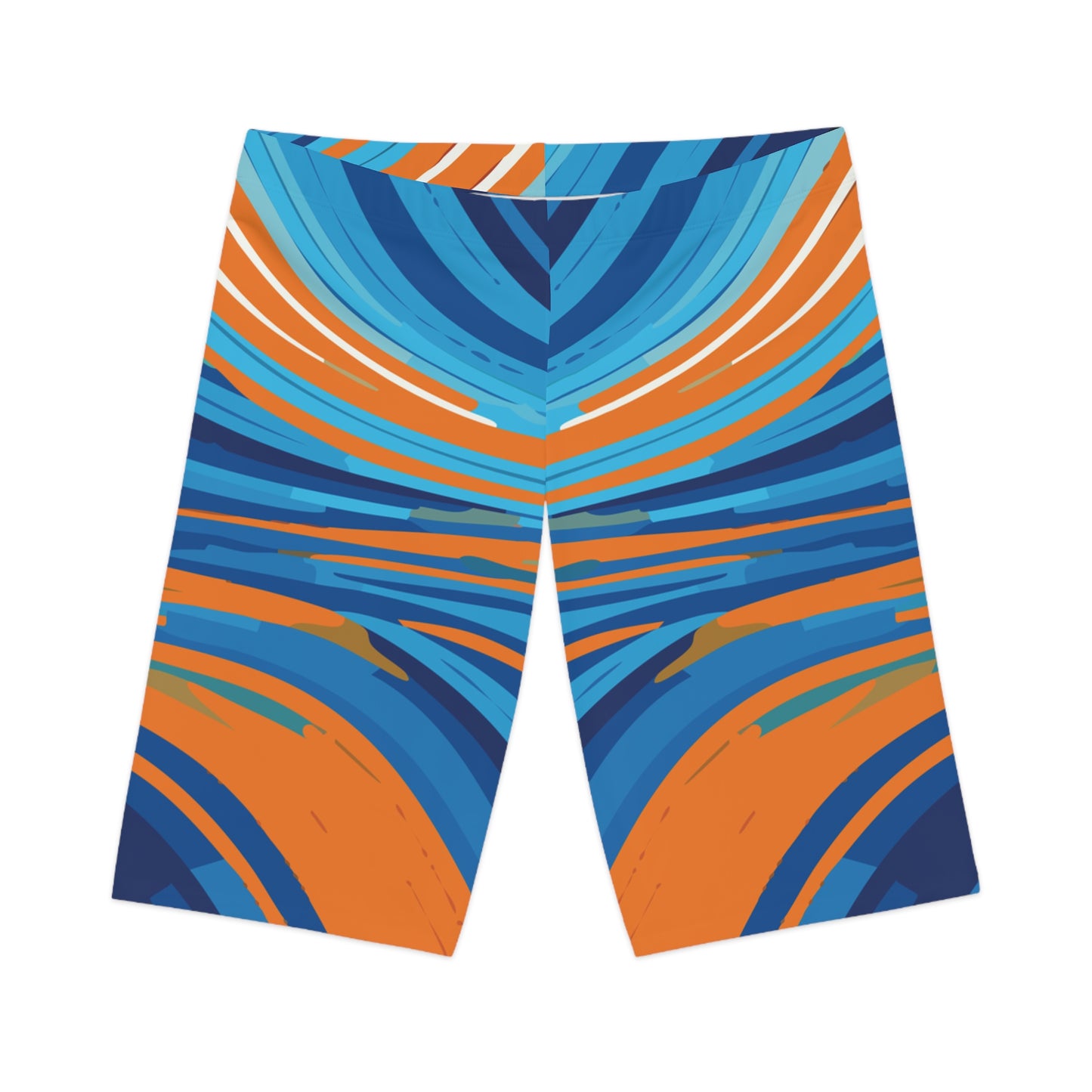 Bike Shorts with Abstract prints