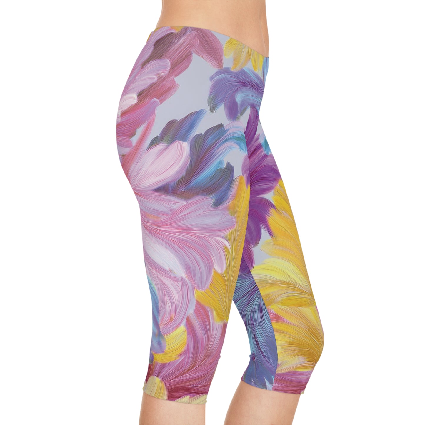 Capri leggings with Floral print