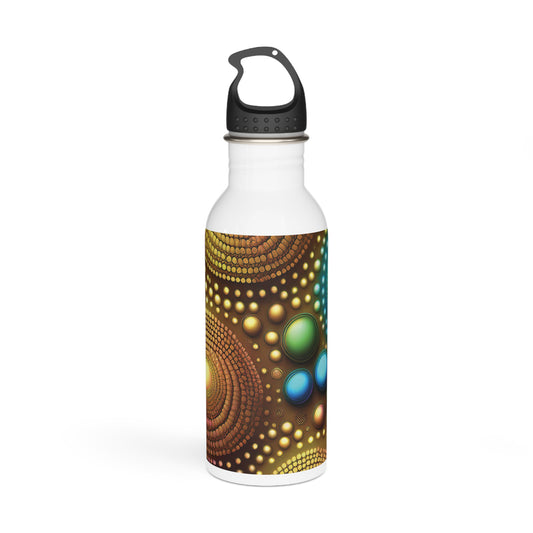 Vibrant Steel Water Bottle - Eco-Friendly Hydration for Fitness & Travel, 20oz