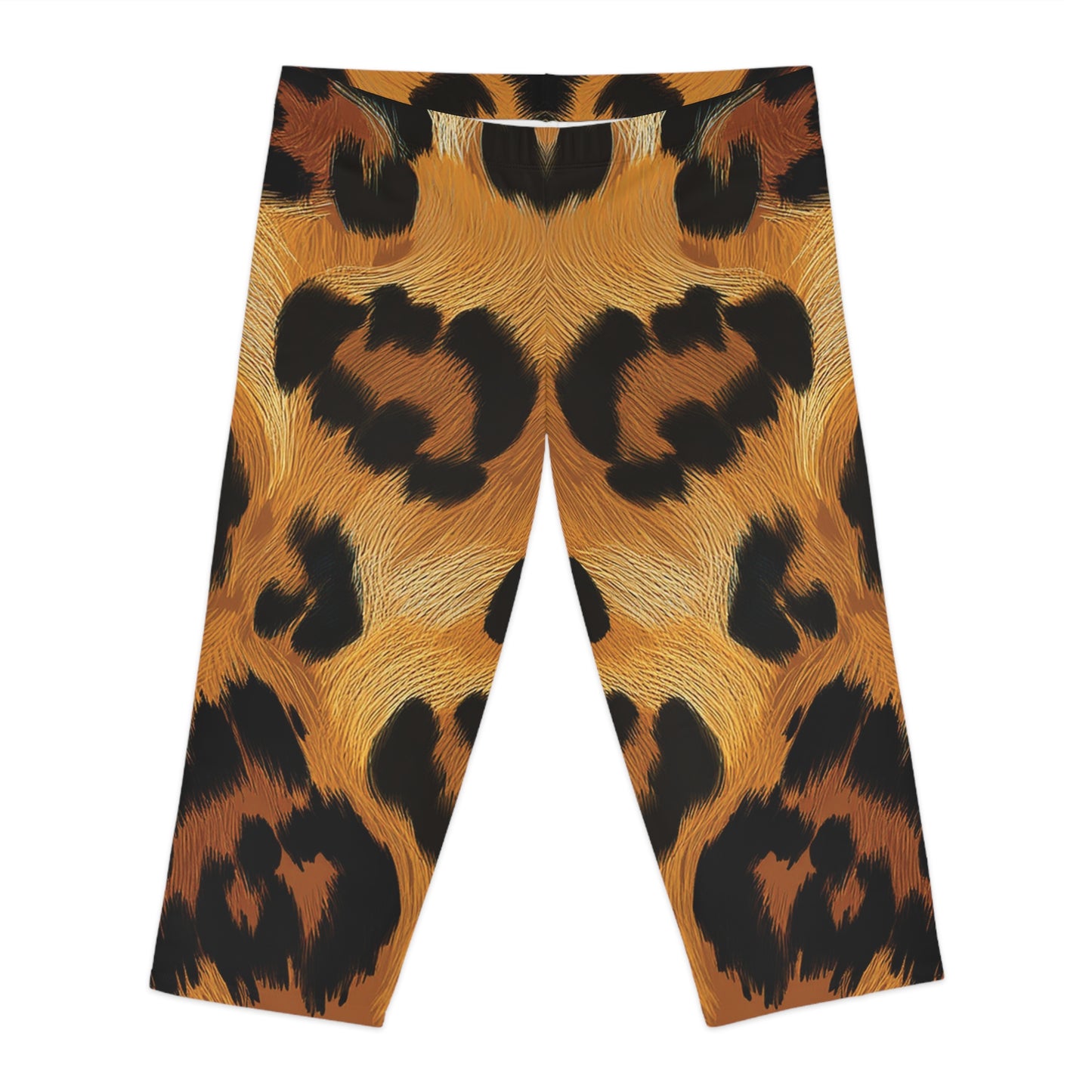 Capri leggings with Animal print - Jaguar - 2