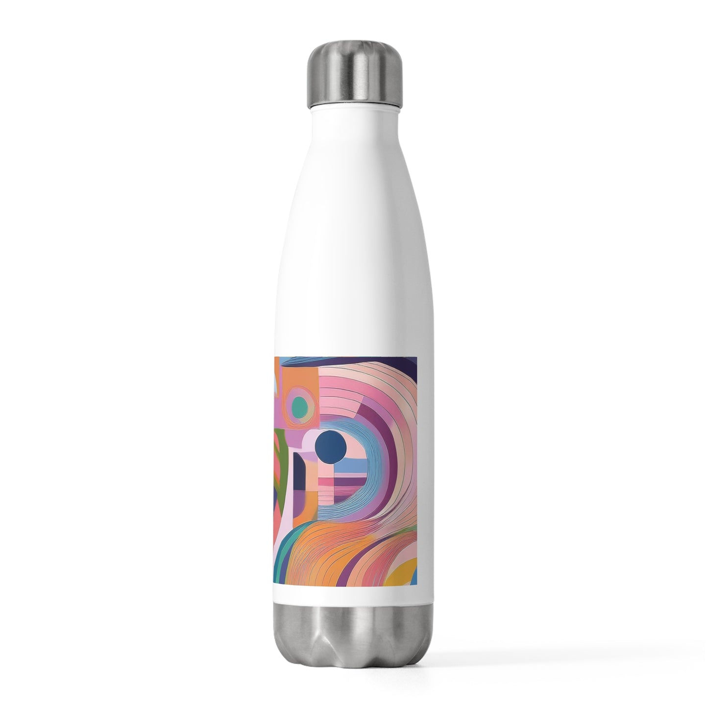 Colorful 20oz Insulated Bottle - Stylish Water Bottle for Active Lifestyles