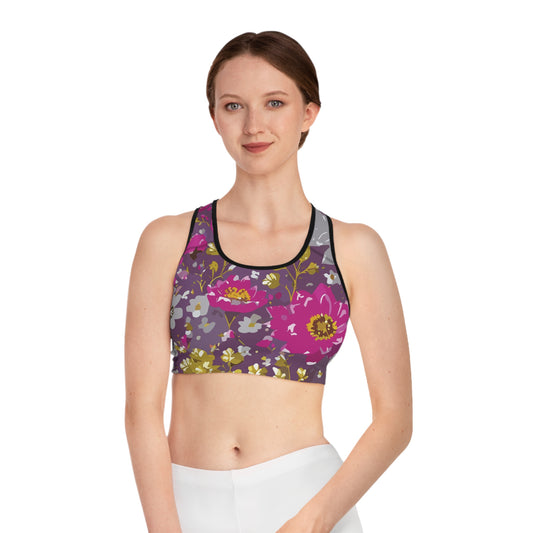 Sports Bra with Floral prints