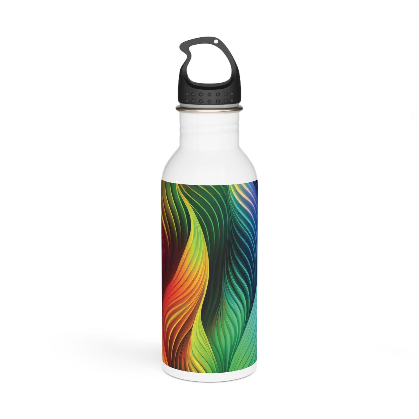 Colorful Steel Water Bottle - Eco-Friendly Hydration for Fitness & Travel, 20oz