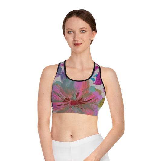 Sports Bra with Floral prints