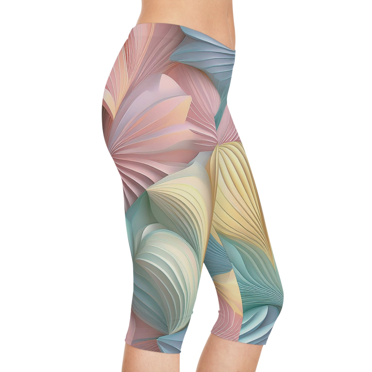 Legging Capri aux couleurs pastel