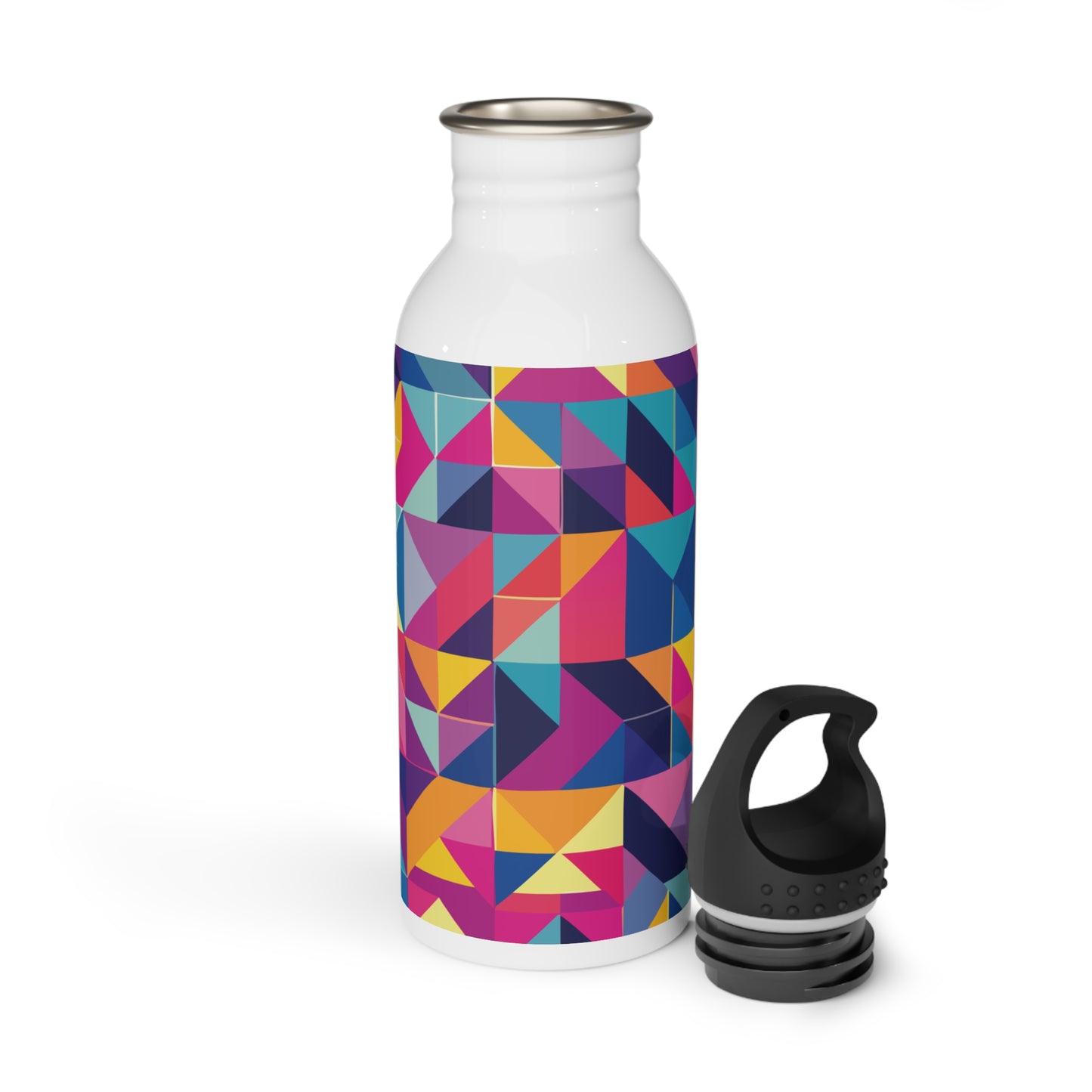 Colorful Steel Water Bottle - Eco-Friendly Hydration for Fitness & Travel