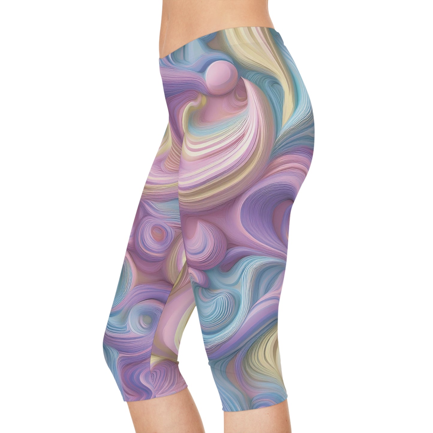 Capri leggings in Pastel colors