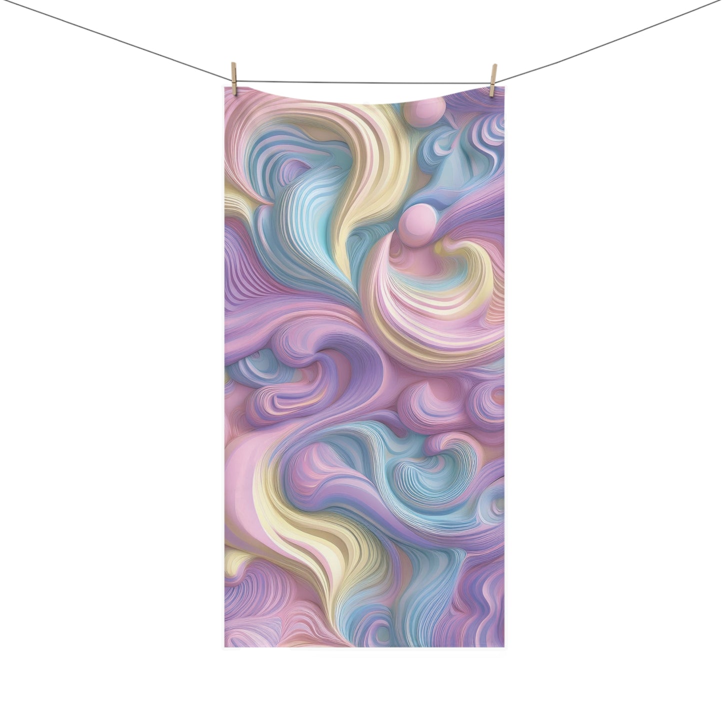 Yoga Towel in Pastel colors