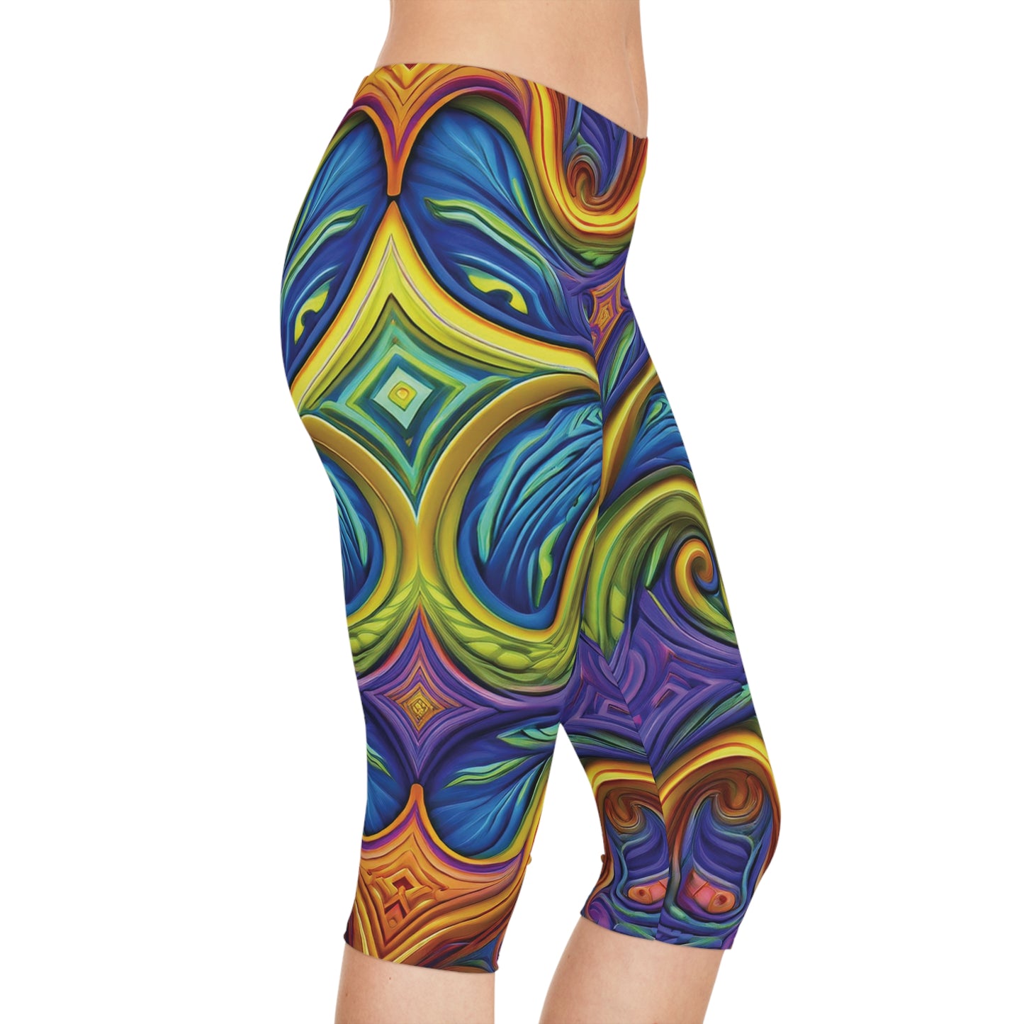 Capri leggings with Ornament