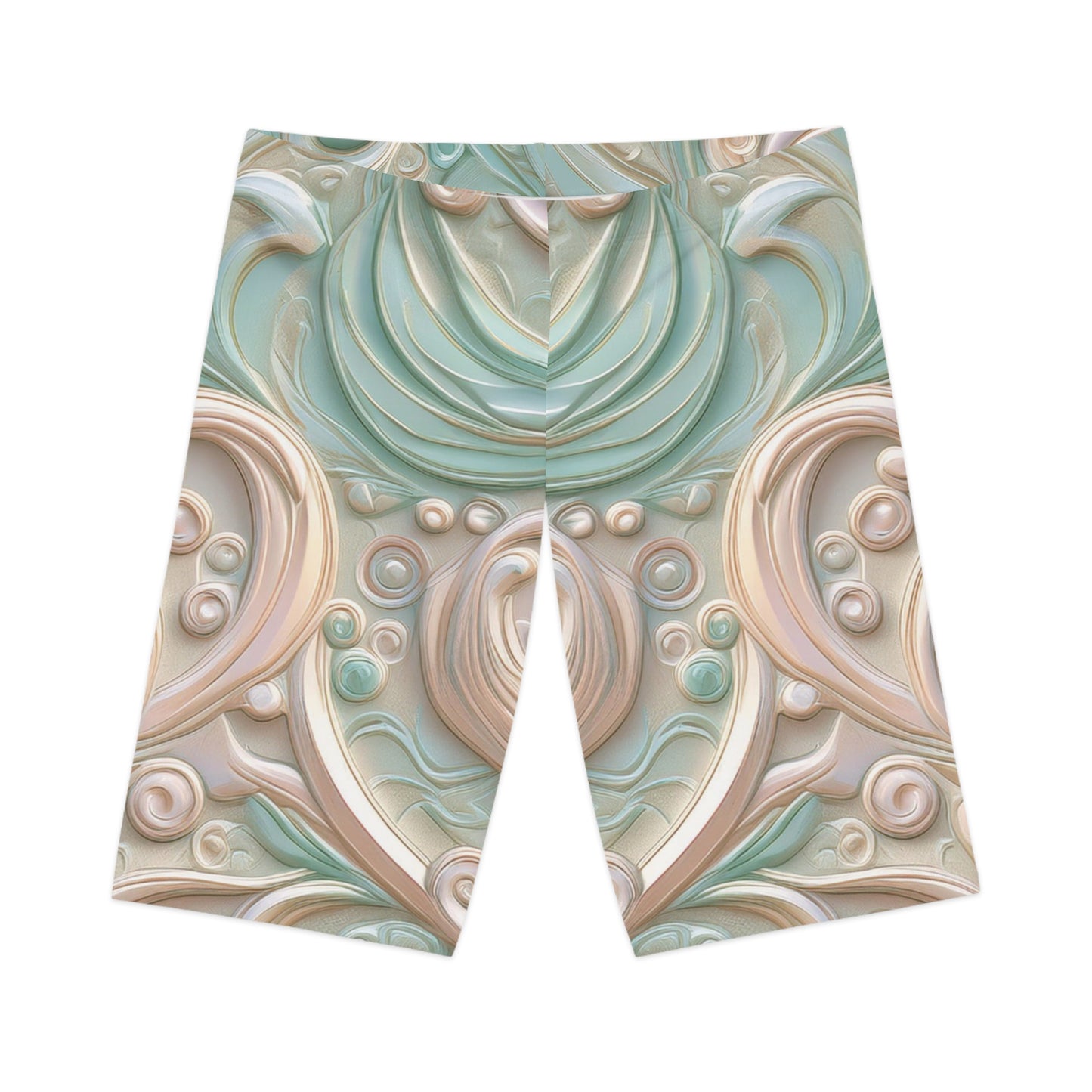 Bike Shorts in Pastel colors - 3d