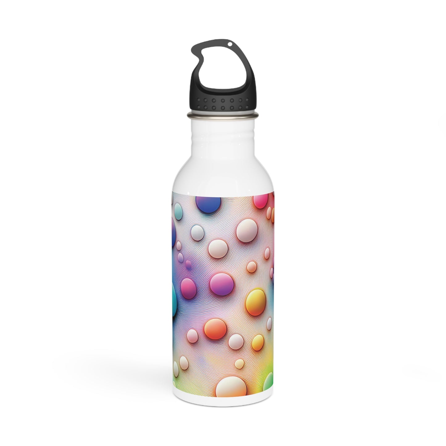 Colorful Steel Water Bottle - Eco-Friendly Hydration for Fitness & Travel, 20oz