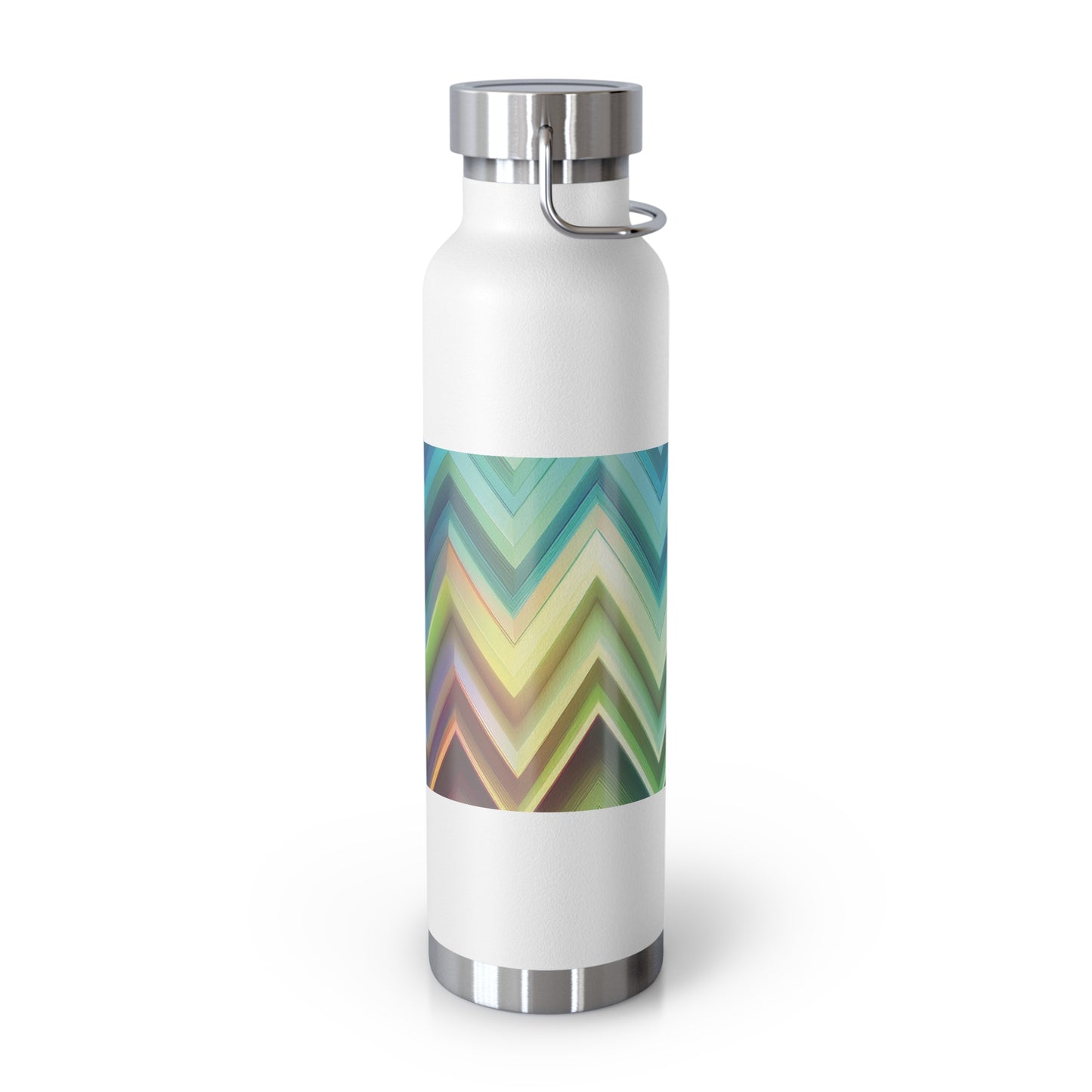 Colorful Copper Insulated Water Bottle - 22oz