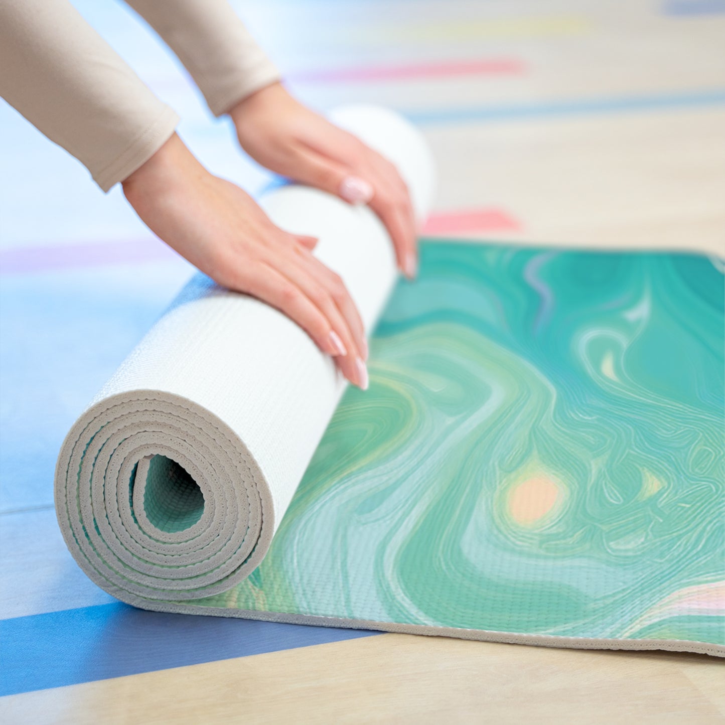 Yoga Mat in Pastel colors