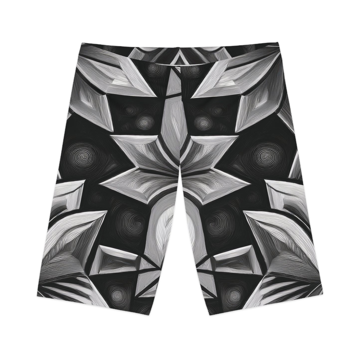 Bike Shorts In Black and White