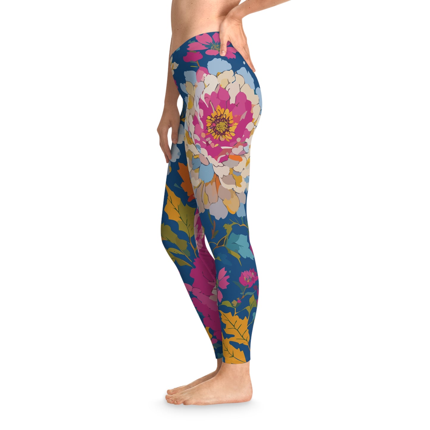 Legging à imprimé floral