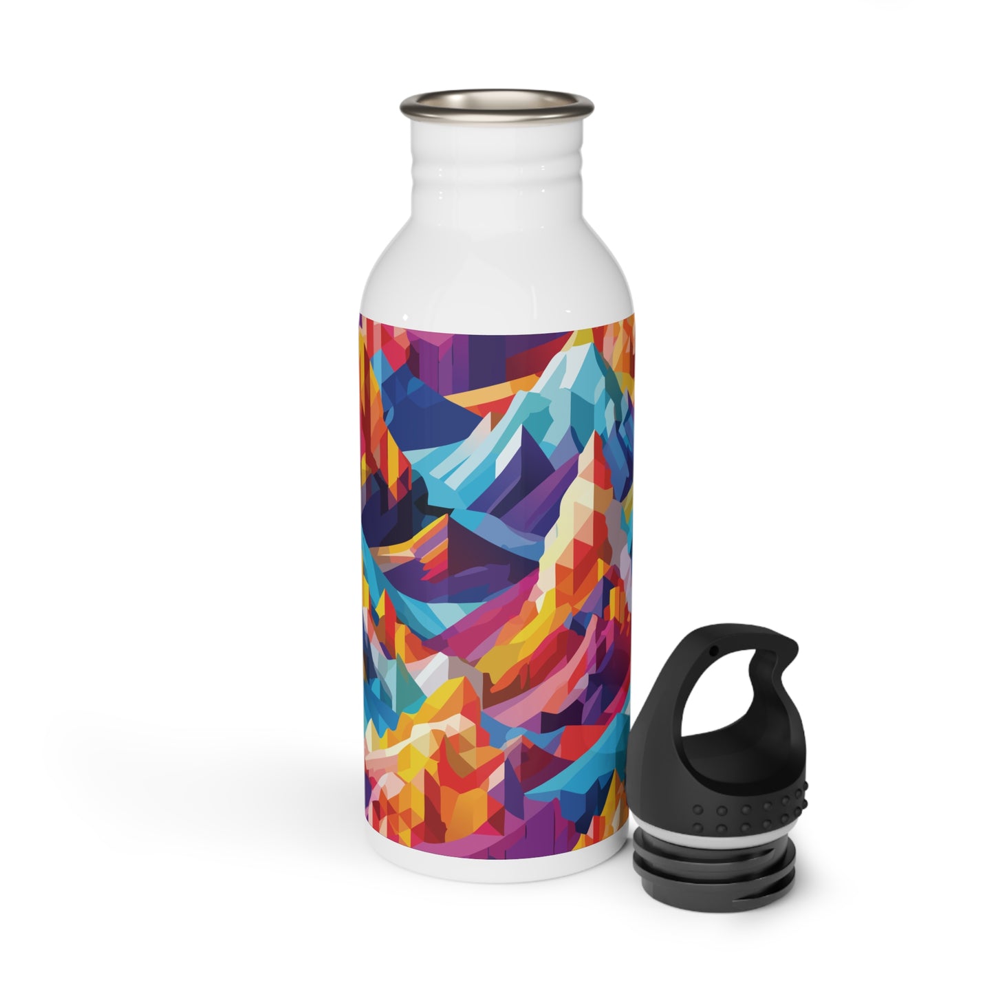 Colorful Steel Water Bottle - Eco-Friendly Hydration for Fitness & Travel