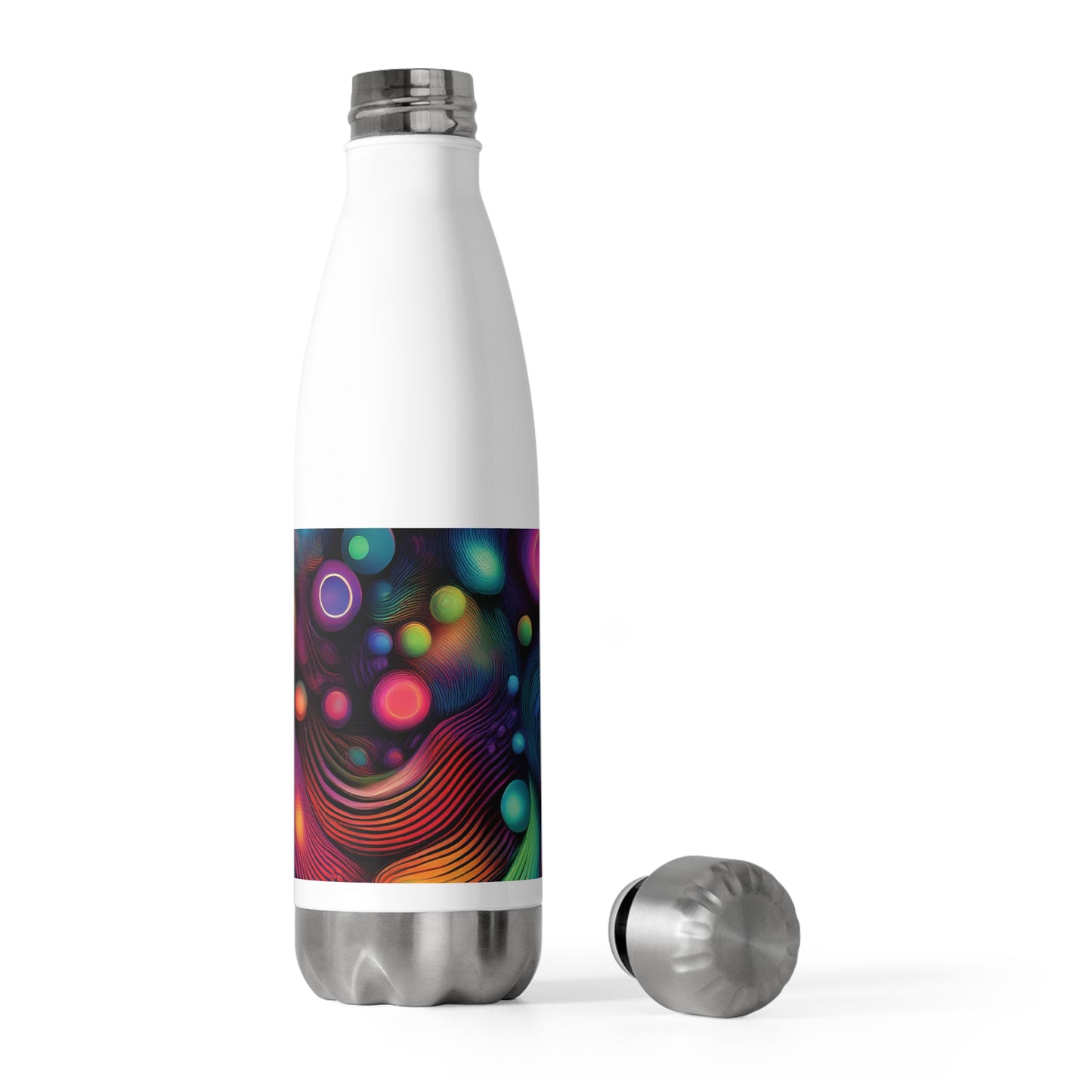 Colorful 20oz Insulated Bottle - Stylish Water Bottle for Active Lifestyles