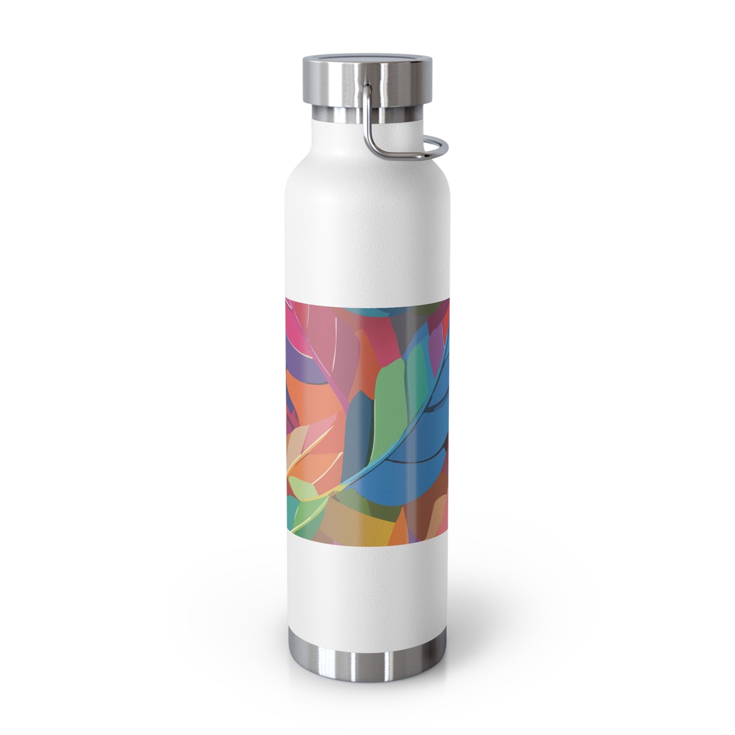 Colorful Copper Insulated Water Bottle - 22oz