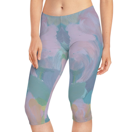 Capri leggings in Pastel colors