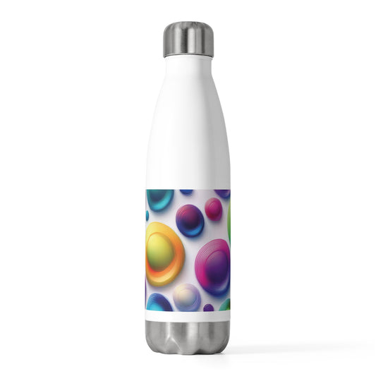 Colorful 20oz Insulated Bottle - Stylish Water Bottle for Active Lifestyles