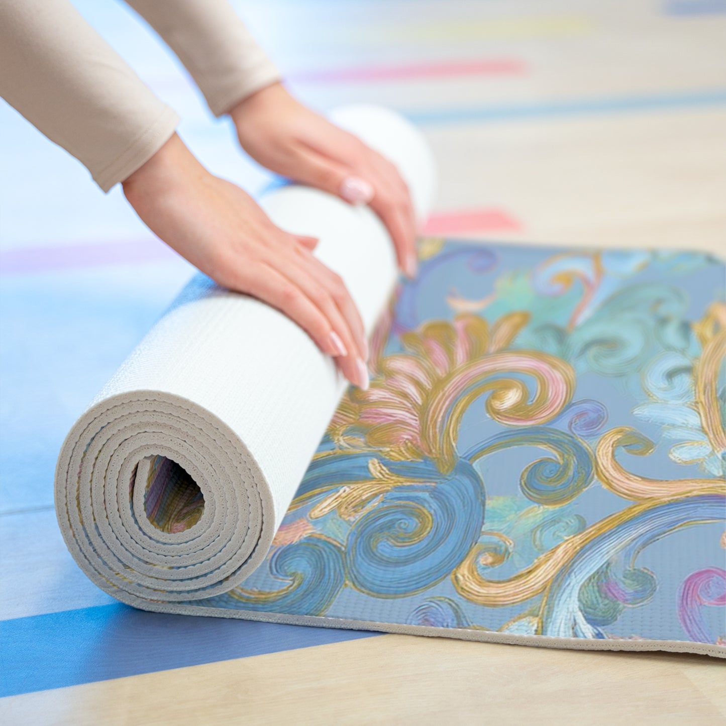 Yoga Mat in Pastel colors