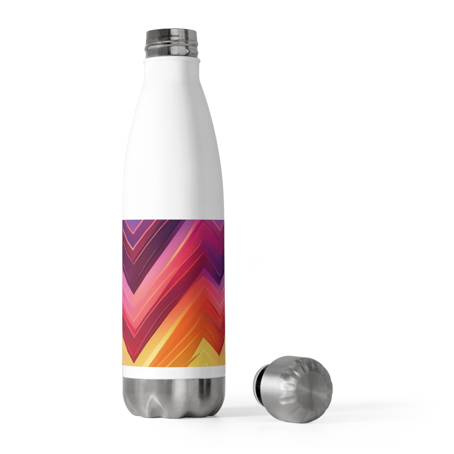 Colorful 20oz Insulated Bottle - Stylish Water Bottle for Active Lifestyles