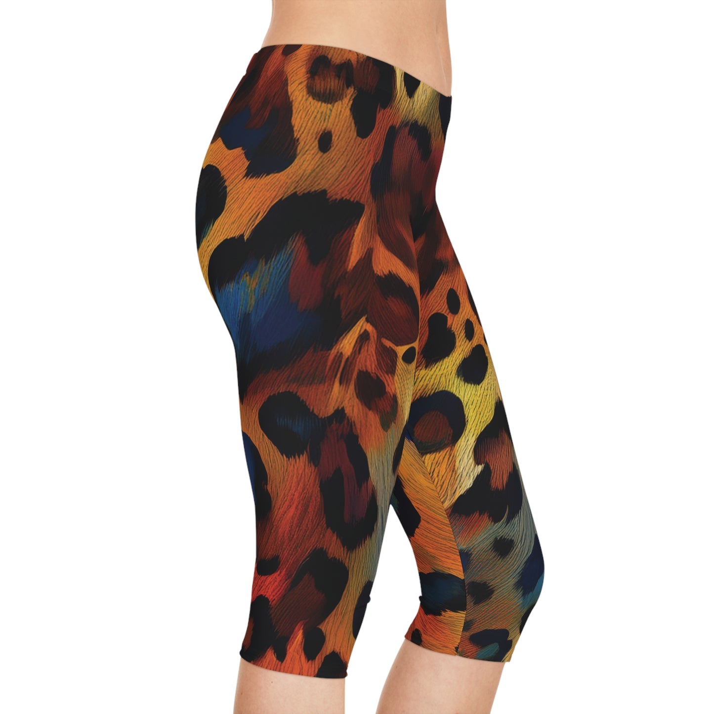 Capri leggings with Animal print - Jaguar