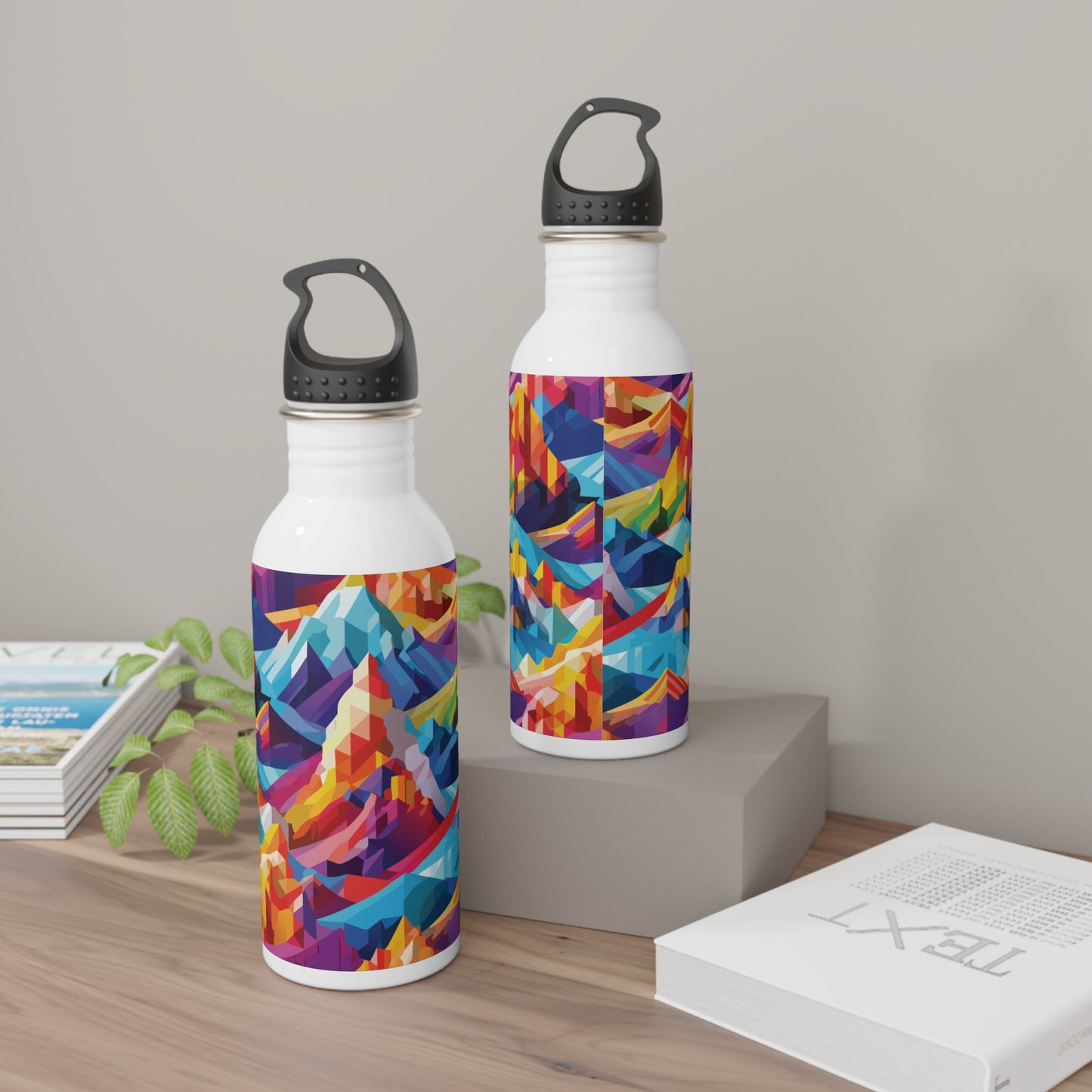 Colorful Steel Water Bottle - Eco-Friendly Hydration for Fitness & Travel