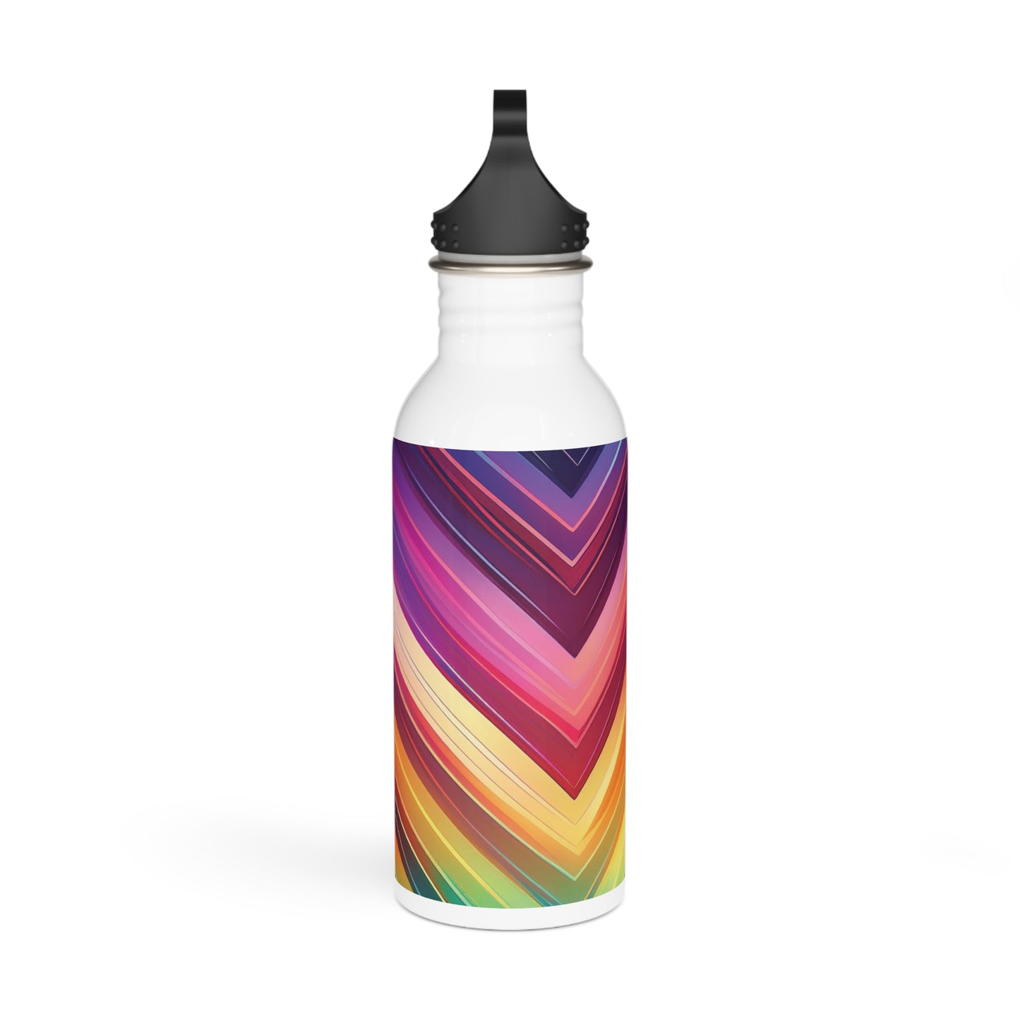 Colorful Steel Water Bottle - Eco-Friendly Hydration for Fitness & Travel, 20oz