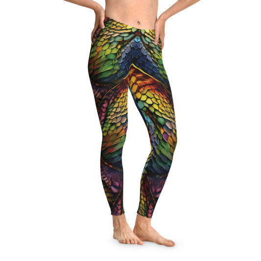 Leggings with Animal print - Snake - 3