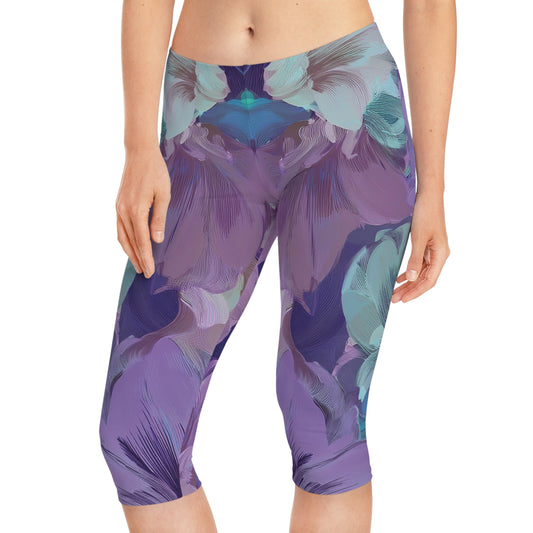 Capri leggings with Floral print