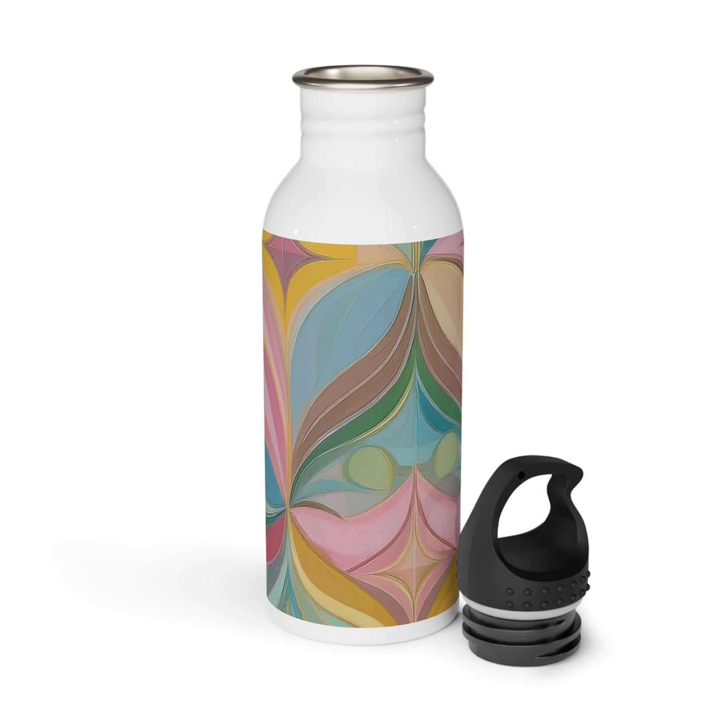 Colorful Steel Water Bottle - Eco-Friendly Hydration for Fitness & Travel