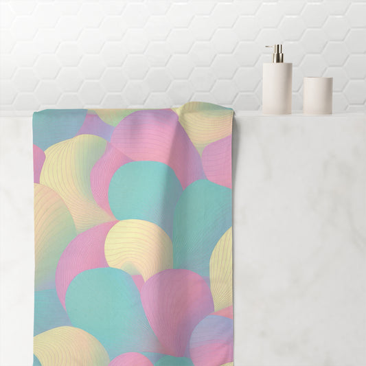 Yoga Towel in Pastel colors